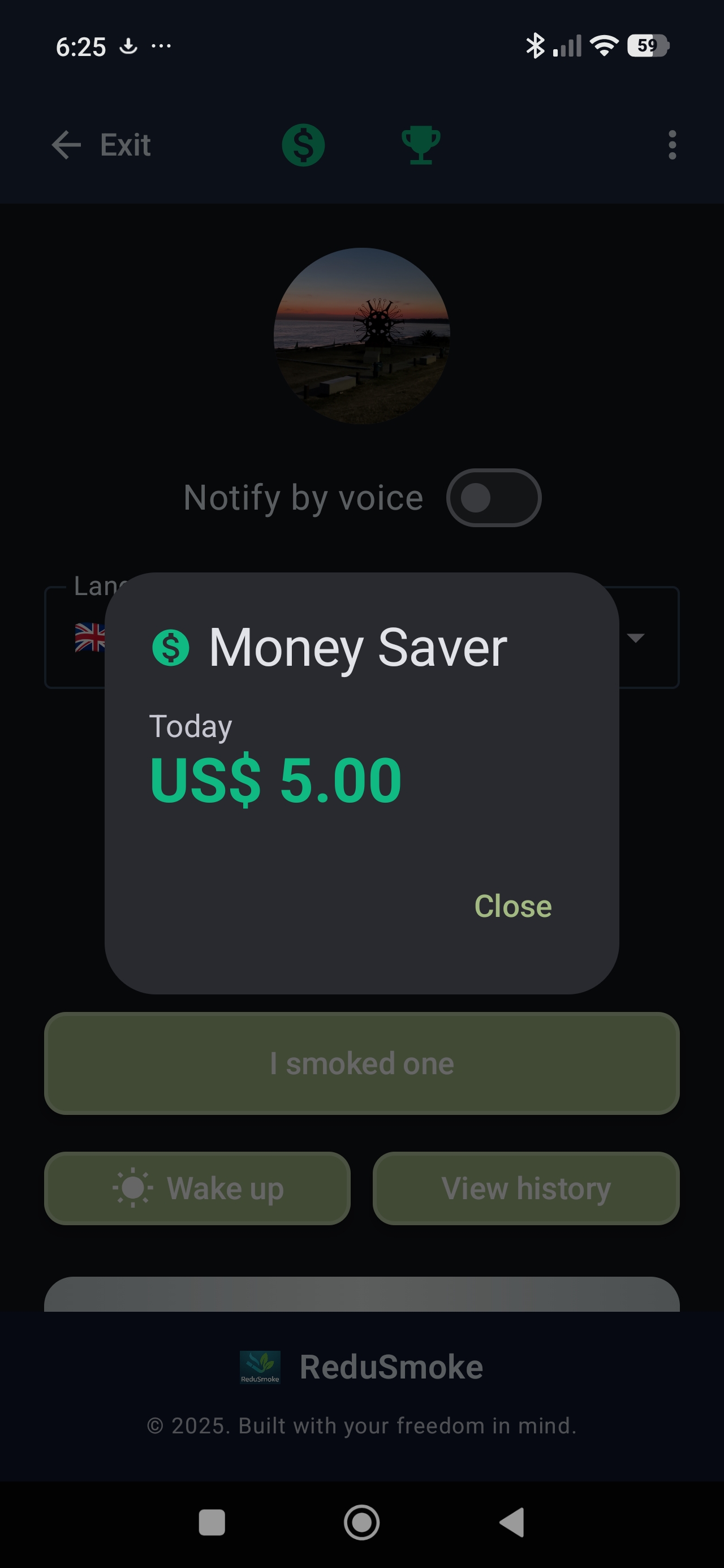 Money Screen